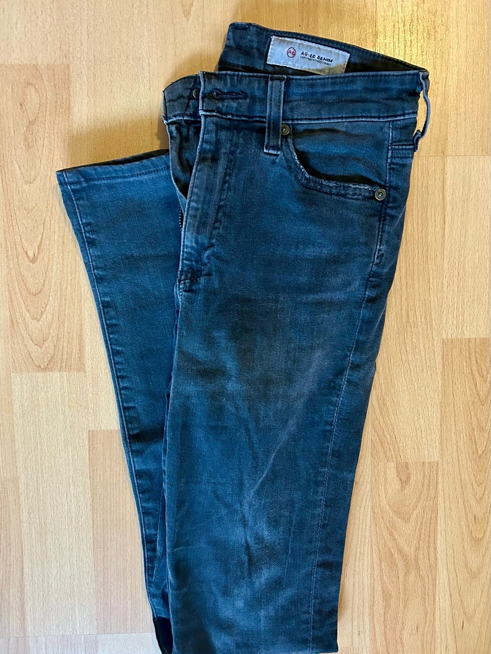 AG Adriano Goldschmied The Mila Super High-Rise Skinny Women's Jeans, 26